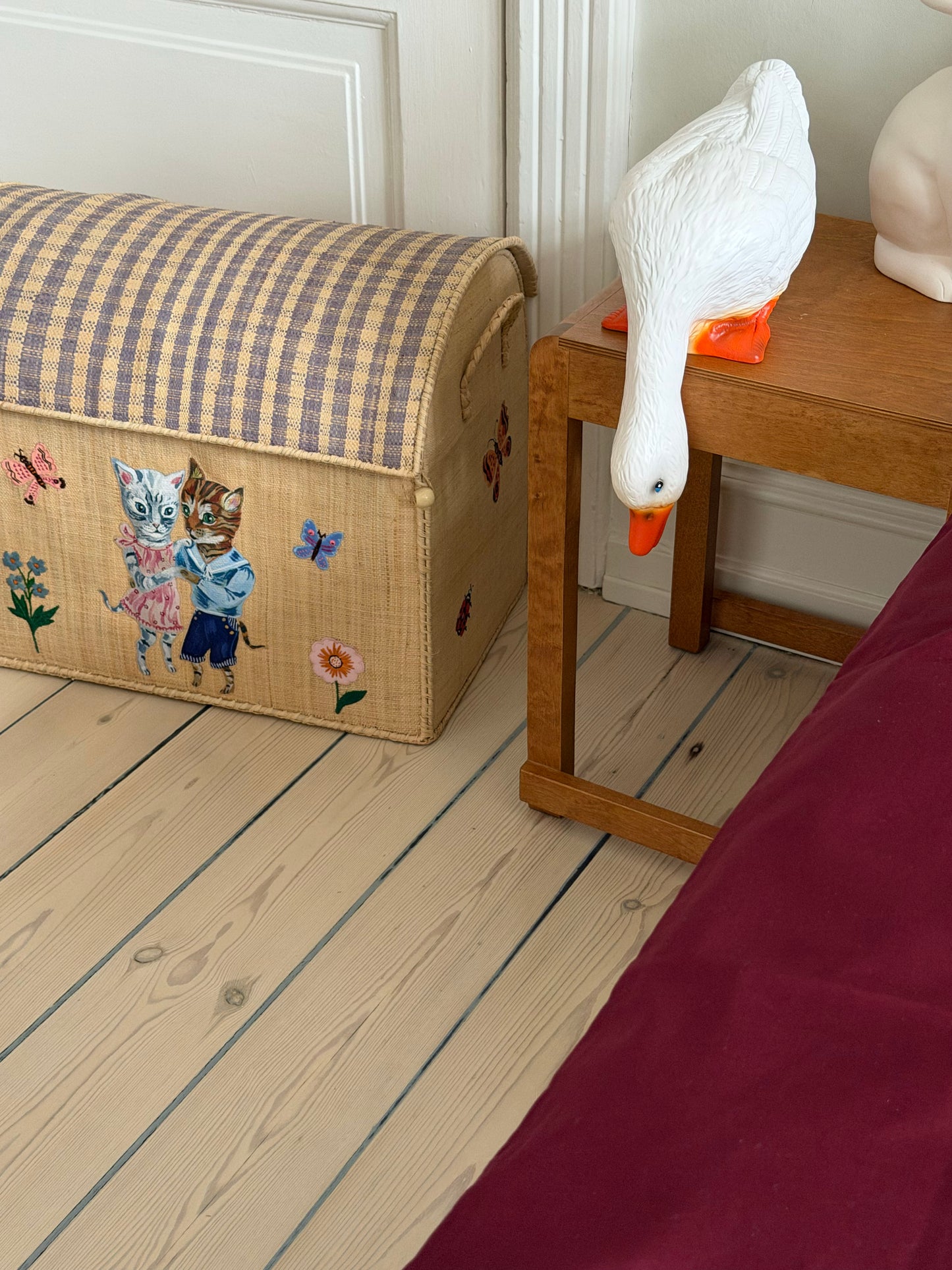 Surplus juniorsengetøj - Burgundy