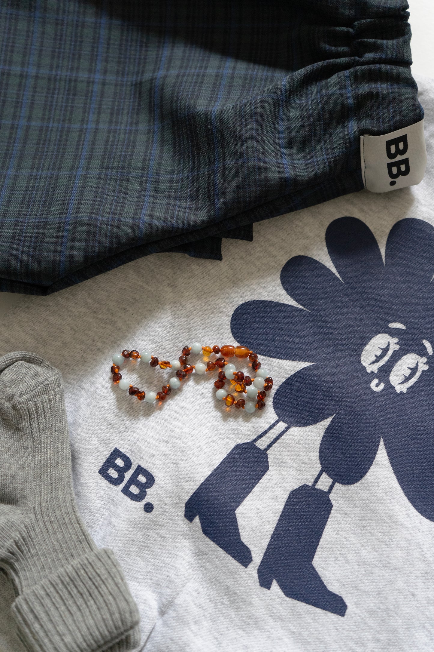 Blomsterbarn Sweat - Navy boot