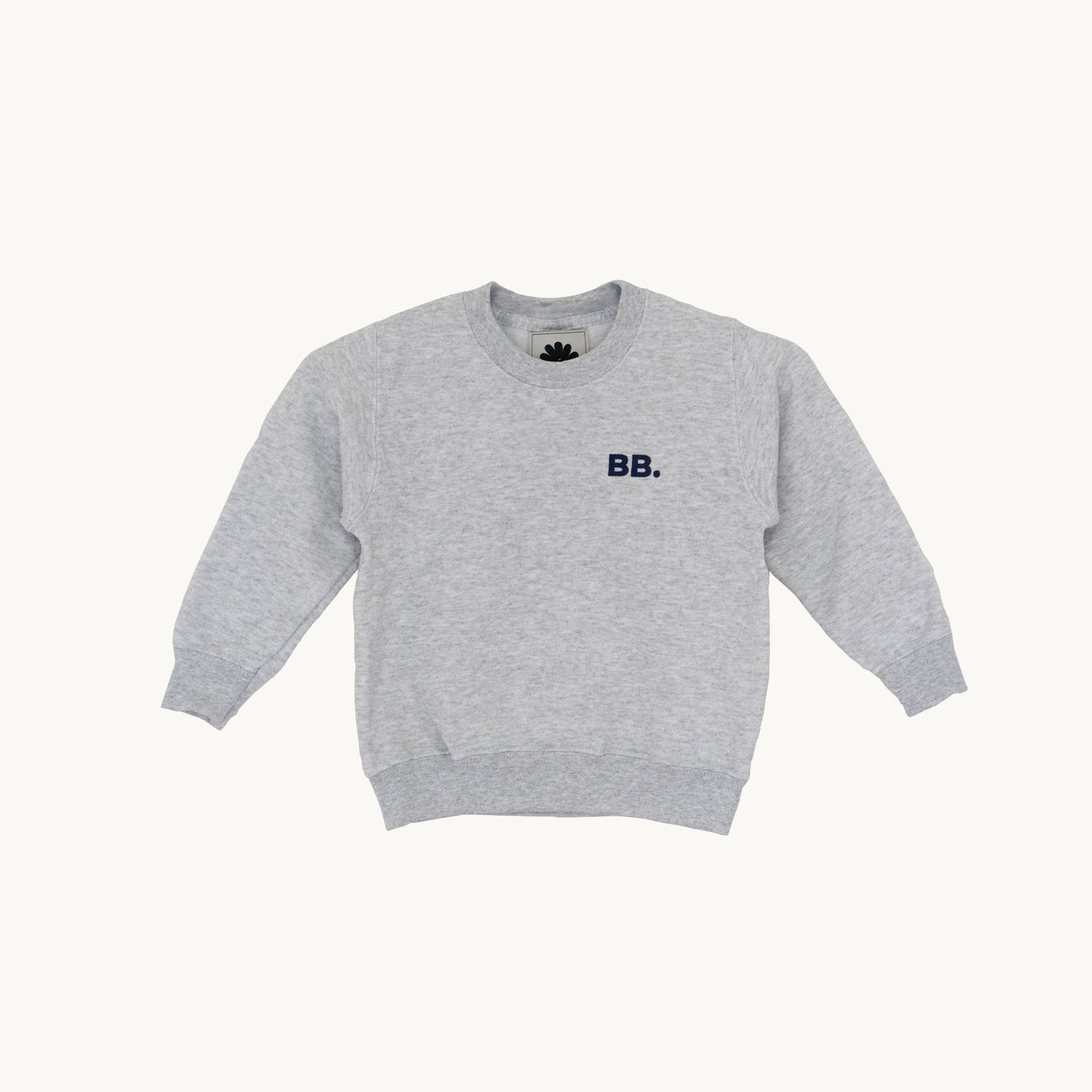 Blomsterbarn Sweat - Navy kondi