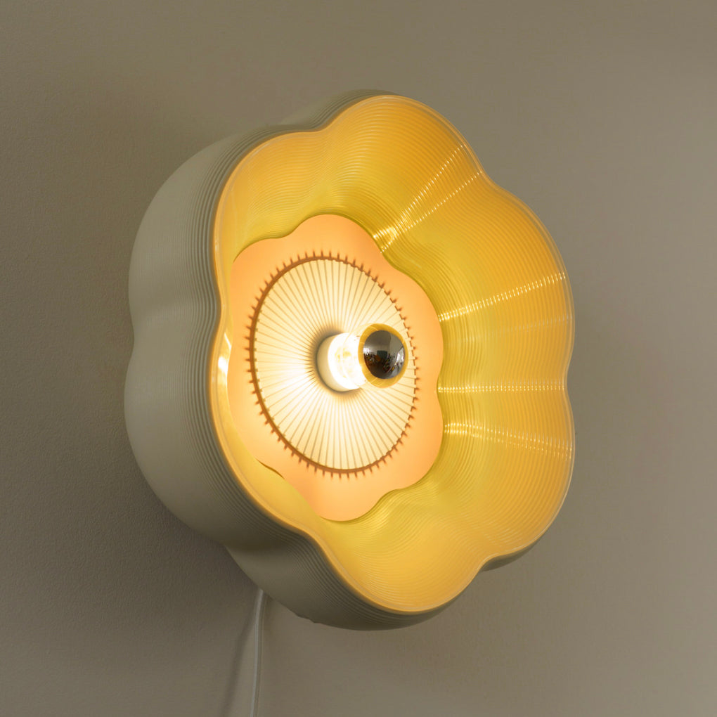 Bioplast blomsterlampe - Grøn