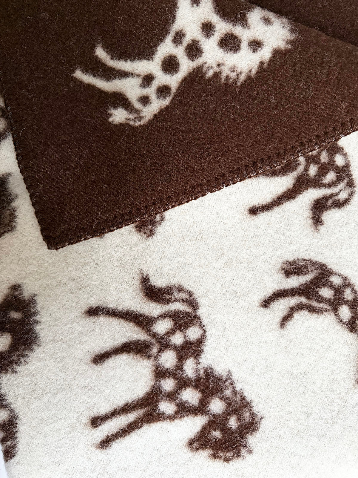 Klippan babyplaid - Pony - Brun