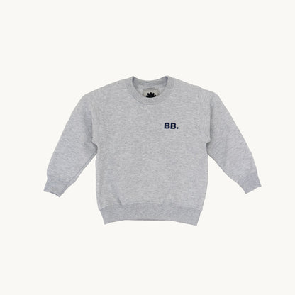 Blomsterbarn Sweat - Navy kondi