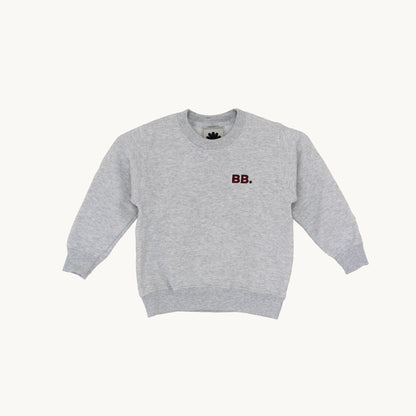 Blomsterbarn Sweat - Bordeaux kondi