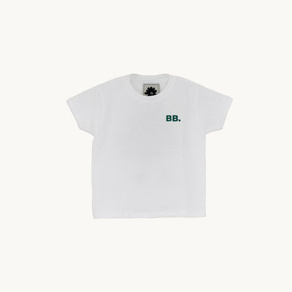 Hvid tee - Grøn kondi