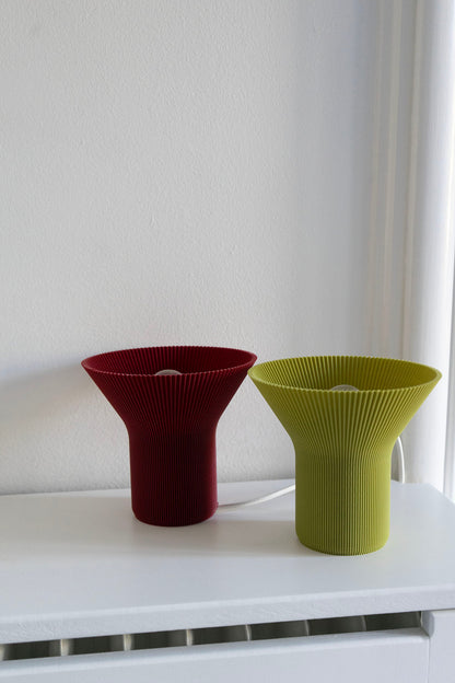 Bioplast lampe - Golden lime