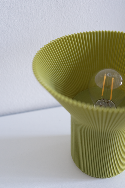 Bioplast lampe - Golden lime