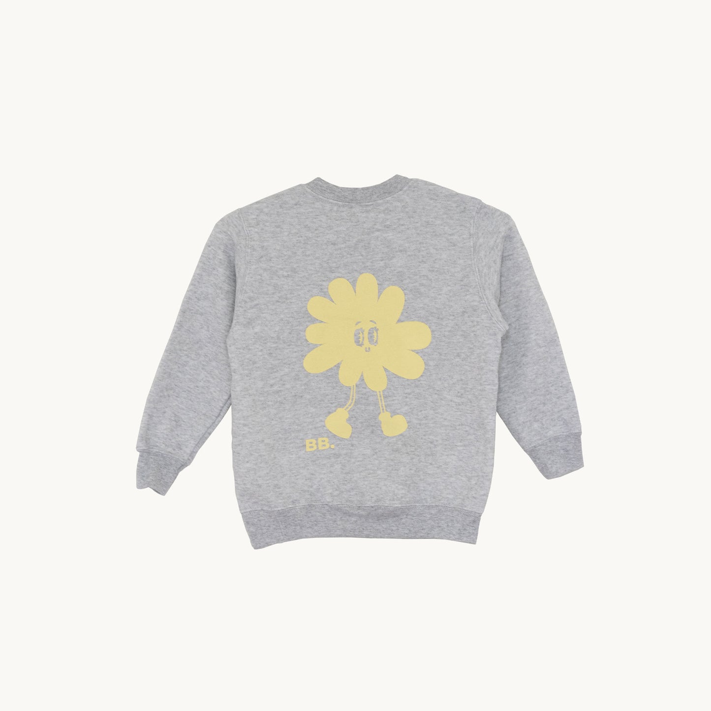 Blomsterbarn Sweat - Gul kondi