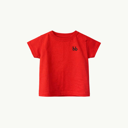 Rød tee - Solmotiv