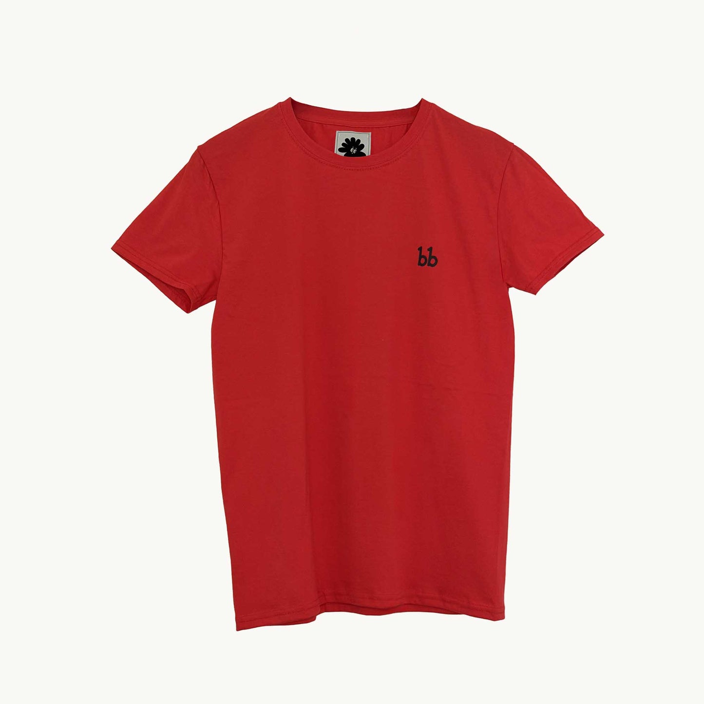 Rød tee - sol - voksen