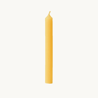 Beeswax candles - Amber, 12 pcs.