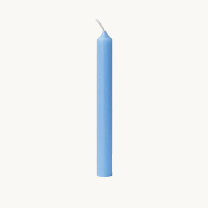 Beeswax candles - Light blue, 12 pcs.