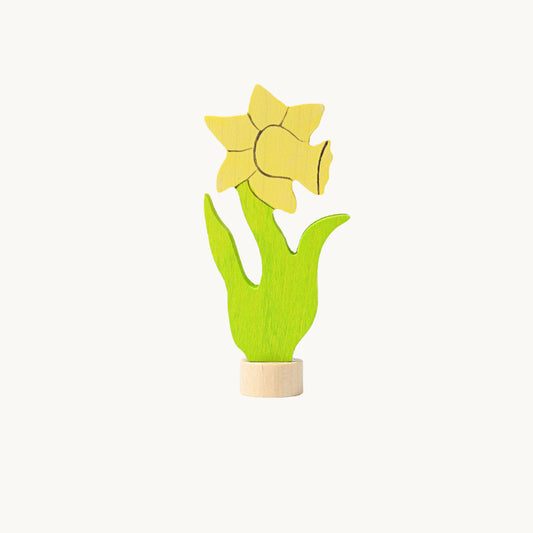 Træfigur - påskelilje