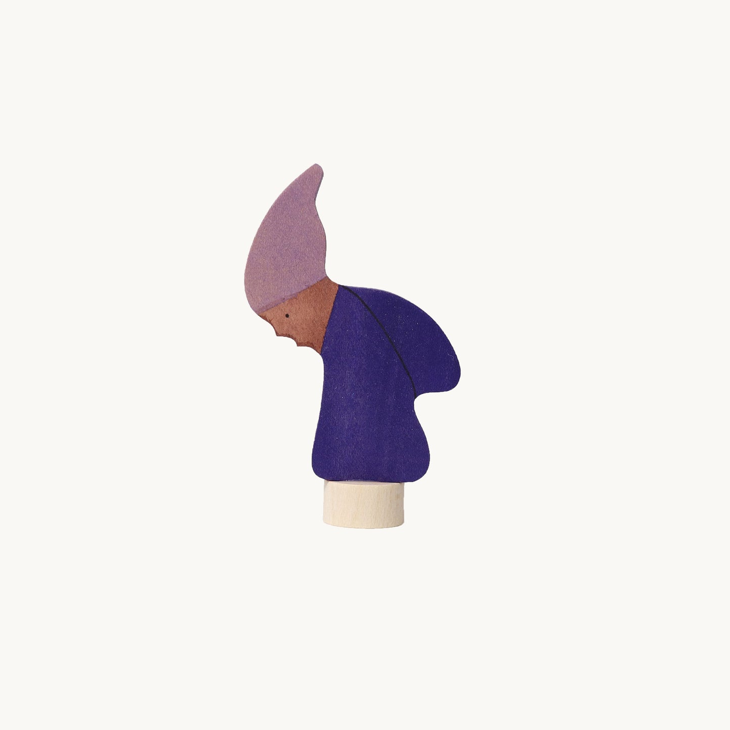 Træfigur - vinterdværg