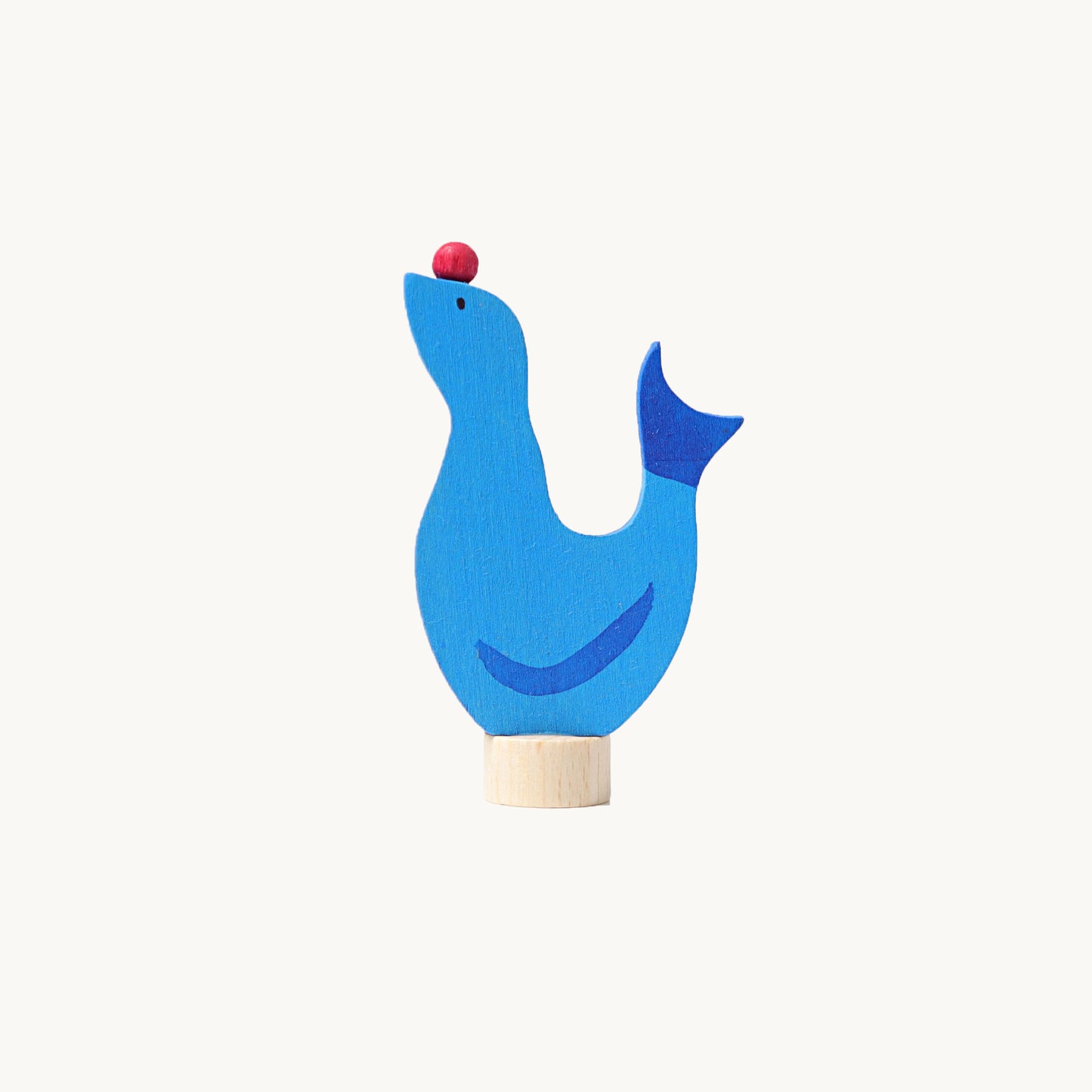 Træfigur - Sæl med bold