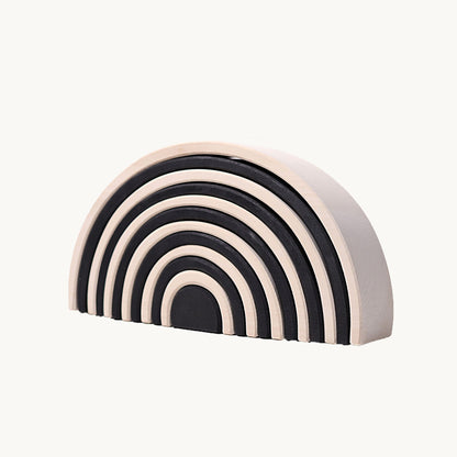 Regnbue i træ - Monochrone