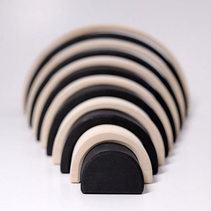 Regnbue i træ - Monochrone