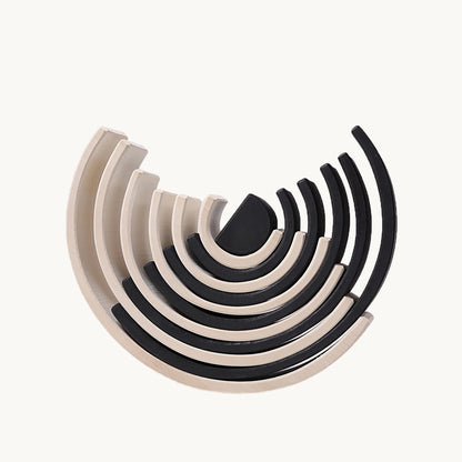 Regnbue i træ - Monochrone