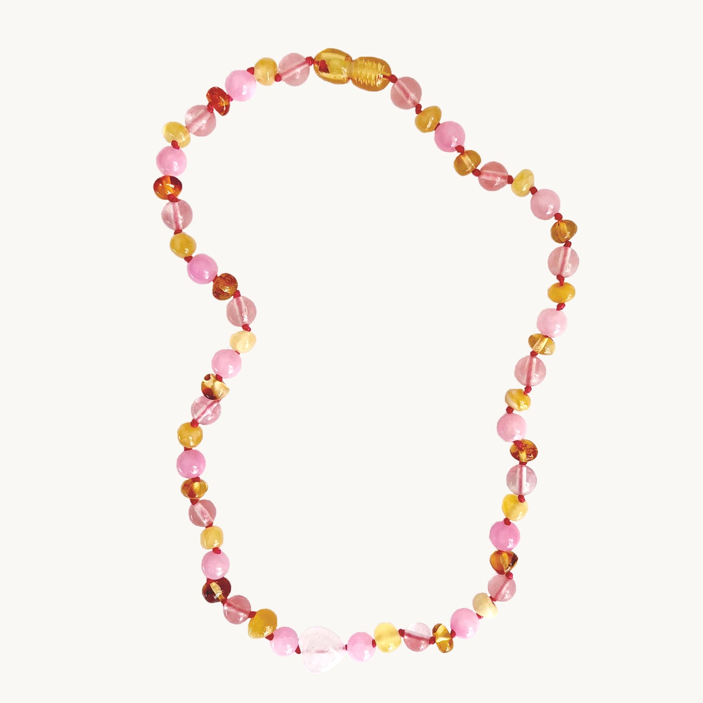 Bondi halskæde - Natursten