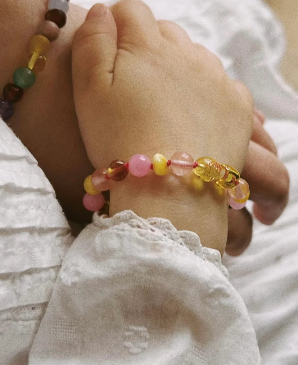 Bondi armbånd - Natursten