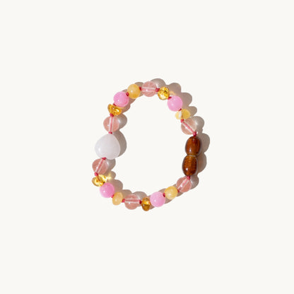 Bondi armbånd - Natursten