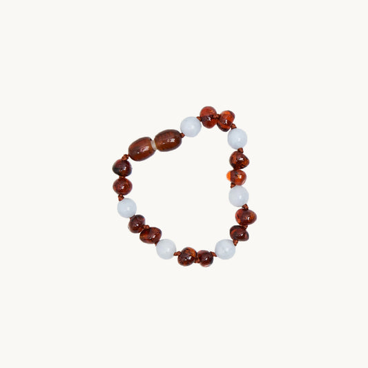 Regn armbånd - Natursten