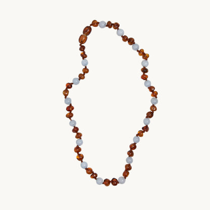 Regn halskæde - Natursten