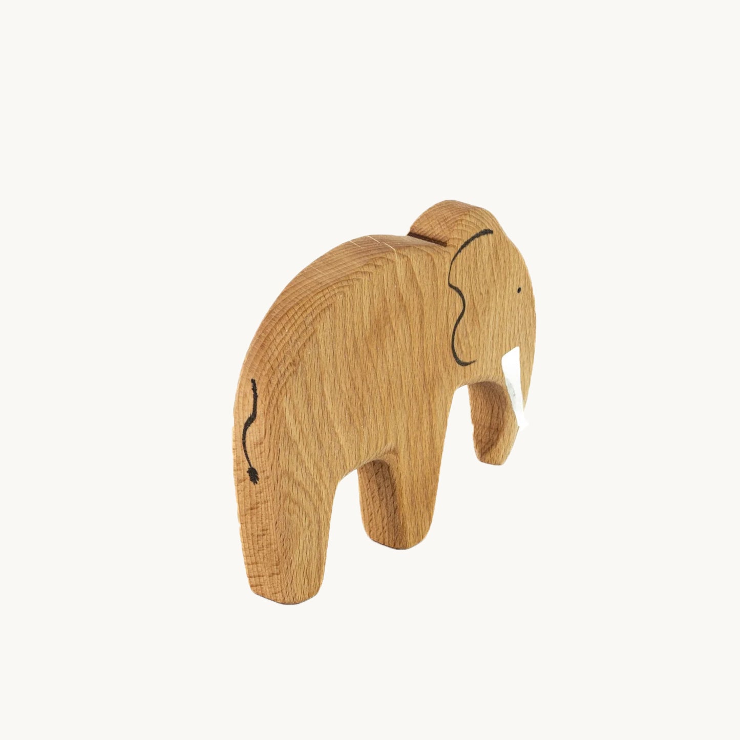 Træfigur - Natur elefant