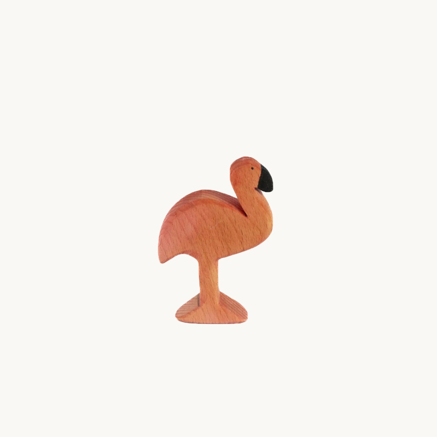 Træfigur - Flamingo