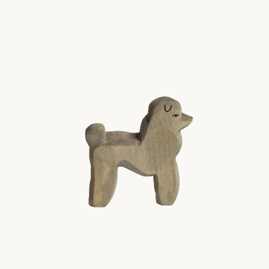 Træfigur - Puddelhund