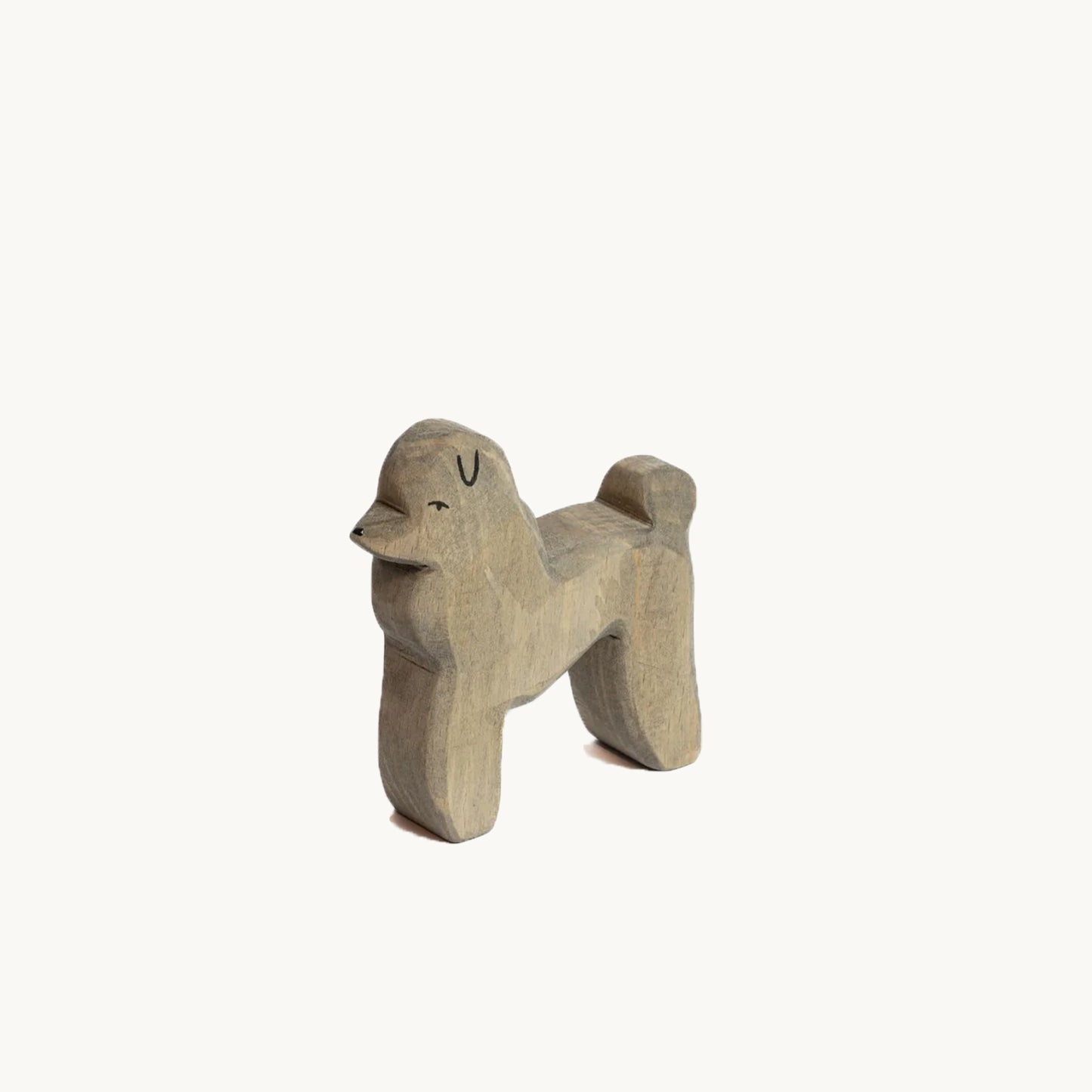 Træfigur - Puddelhund