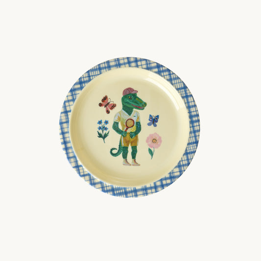 Nathalie Lété børnetallerken - blå