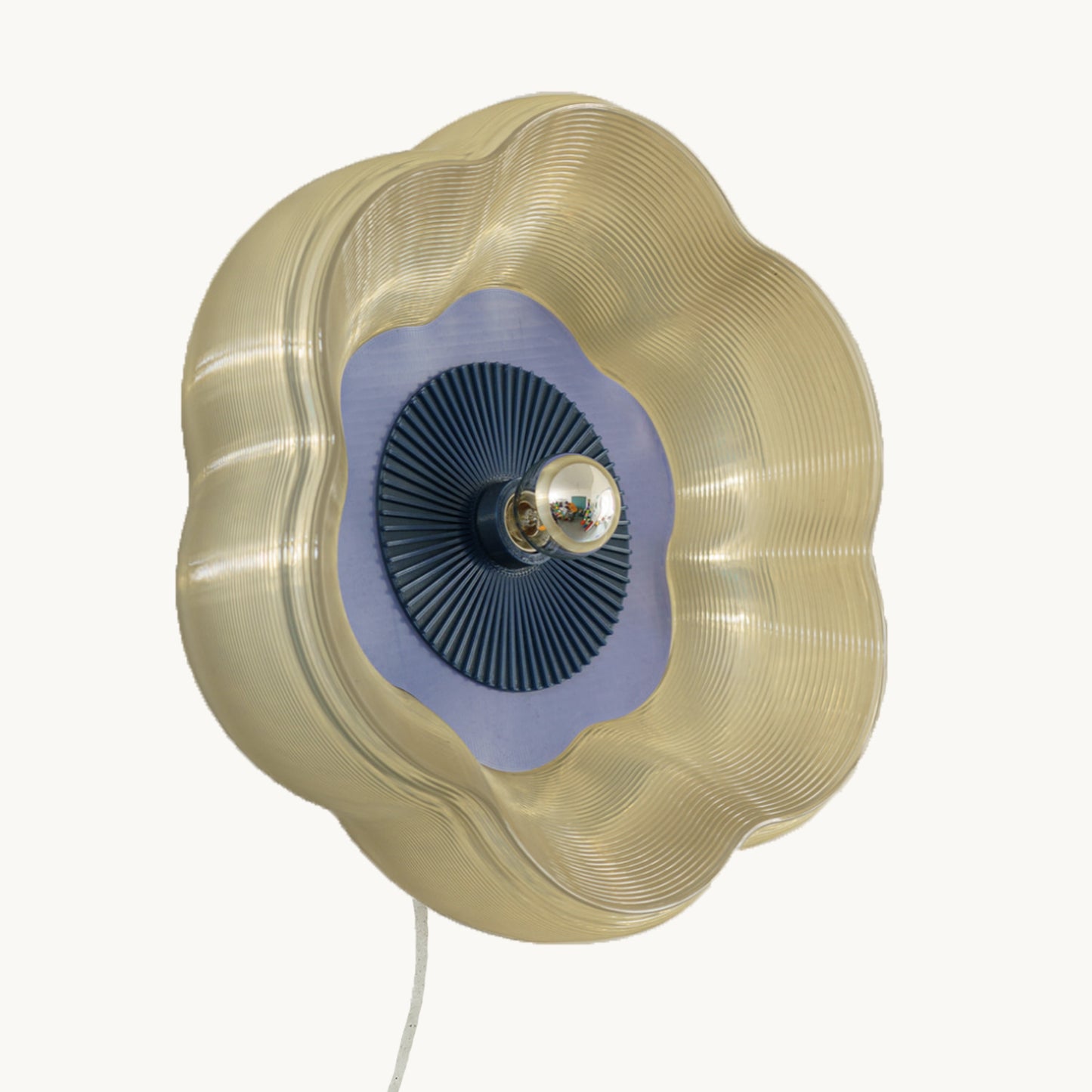 Bioplast blomsterbarn - Klar/Blå